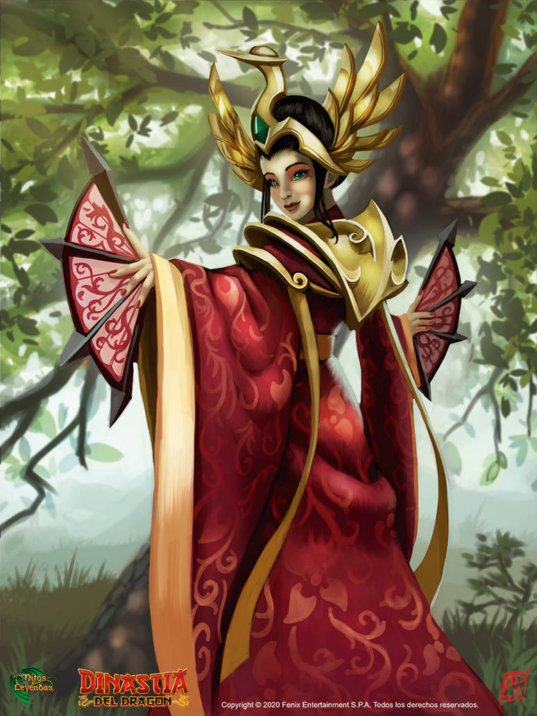 Emperatriz Lu Mitos y Leyendas TCG by maurilustrador on DeviantArt