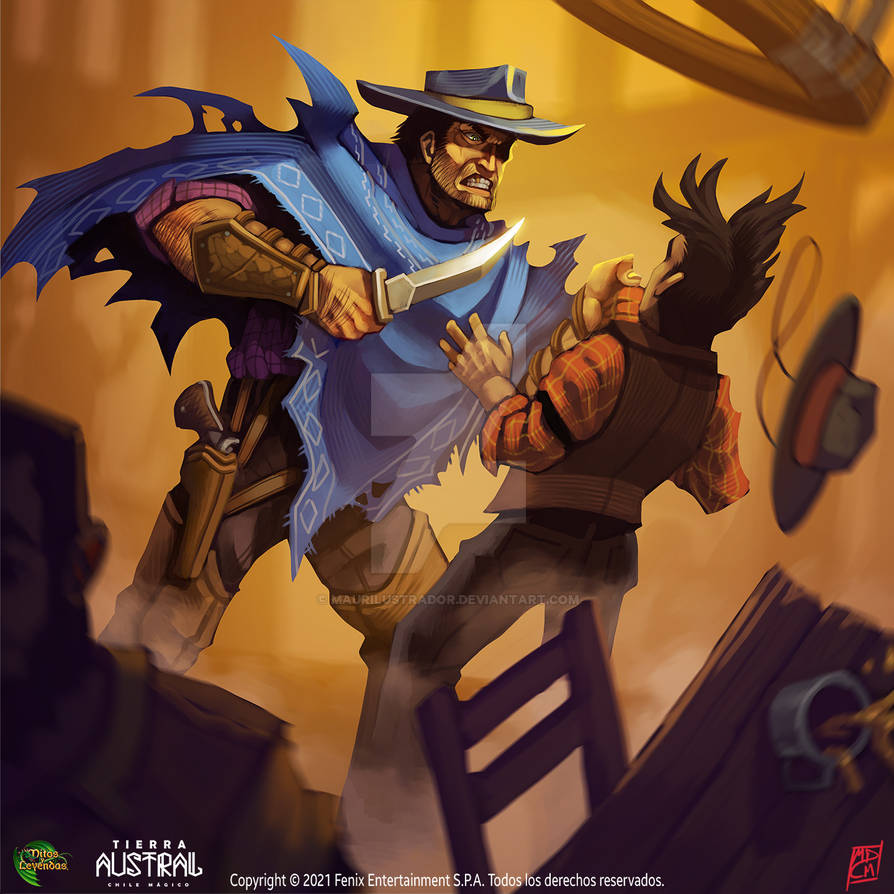 Bandido Neira - Mitos y Leyendas TCG by maurilustrador on DeviantArt