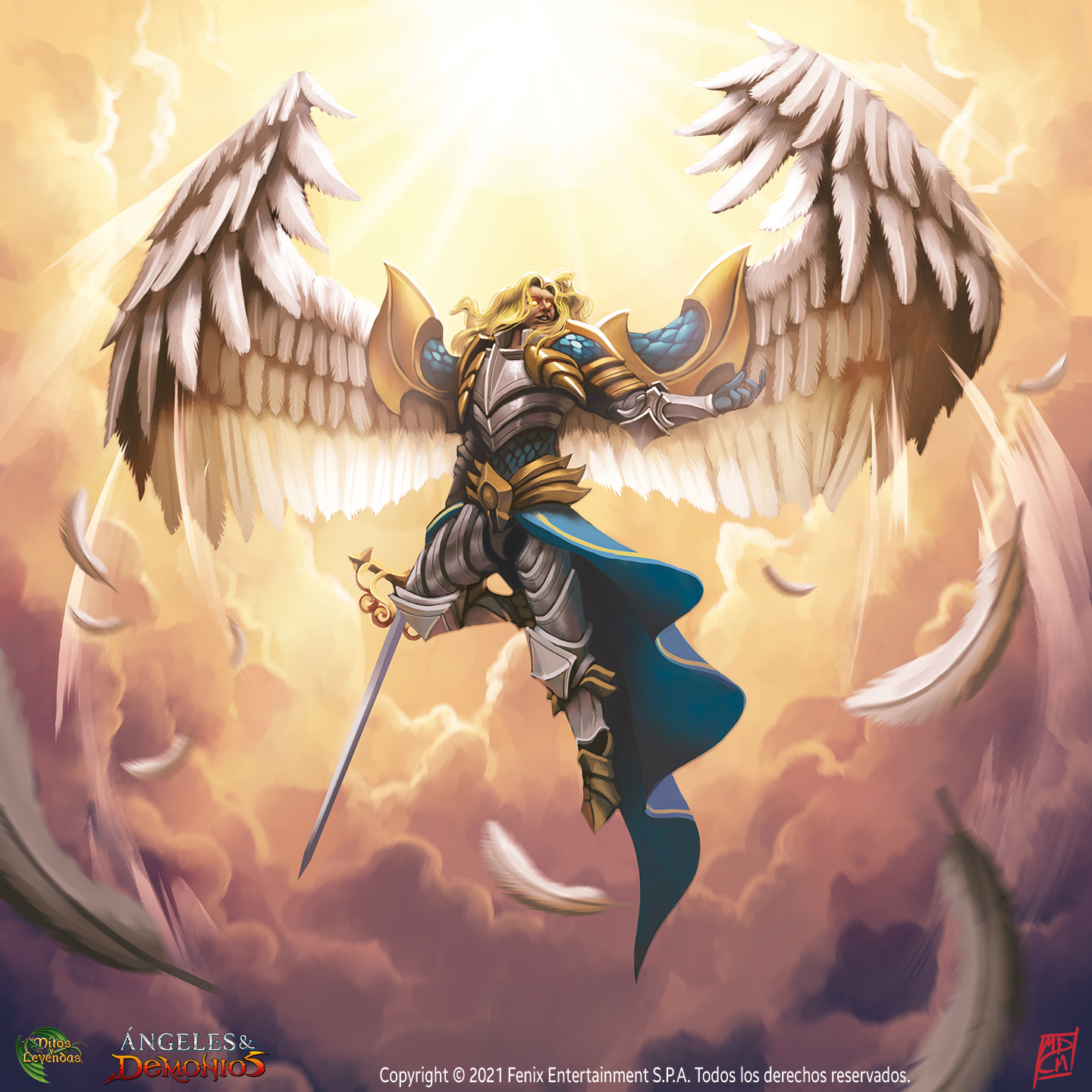 Abdiel - Mitos y Leyendas TCG by maurilustrador on DeviantArt