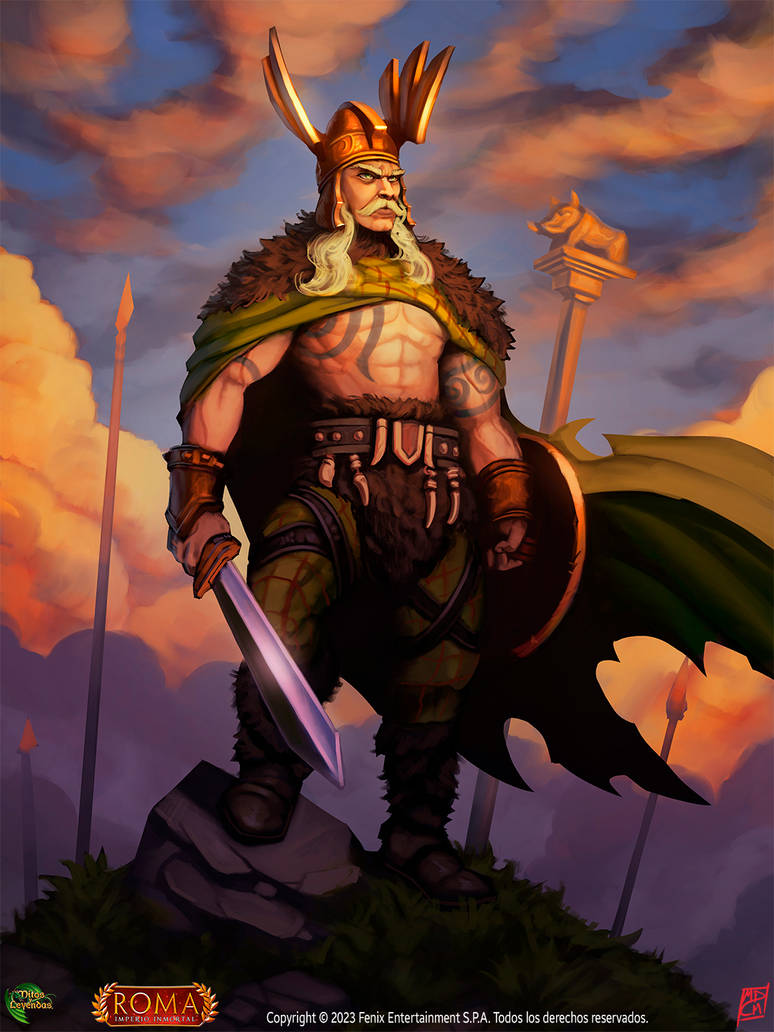 Vercingetorix - Mitos y Leyendas TCG by maurilustrador on DeviantArt