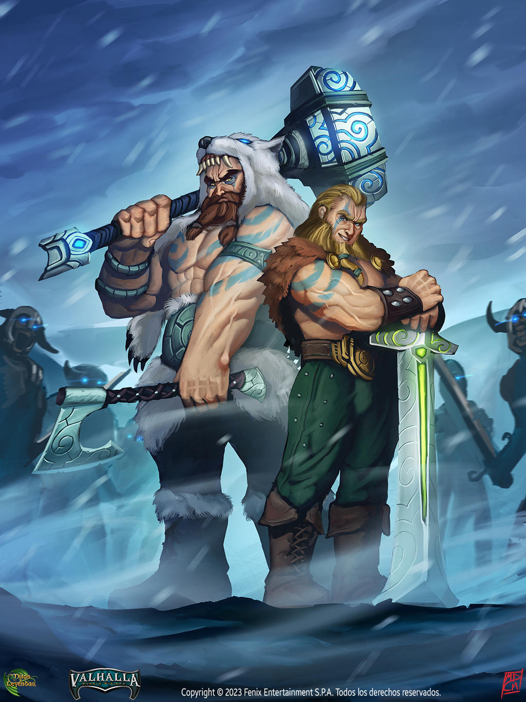 Modi and Magni Mitos y Leyendas by maurilustrador on DeviantArt