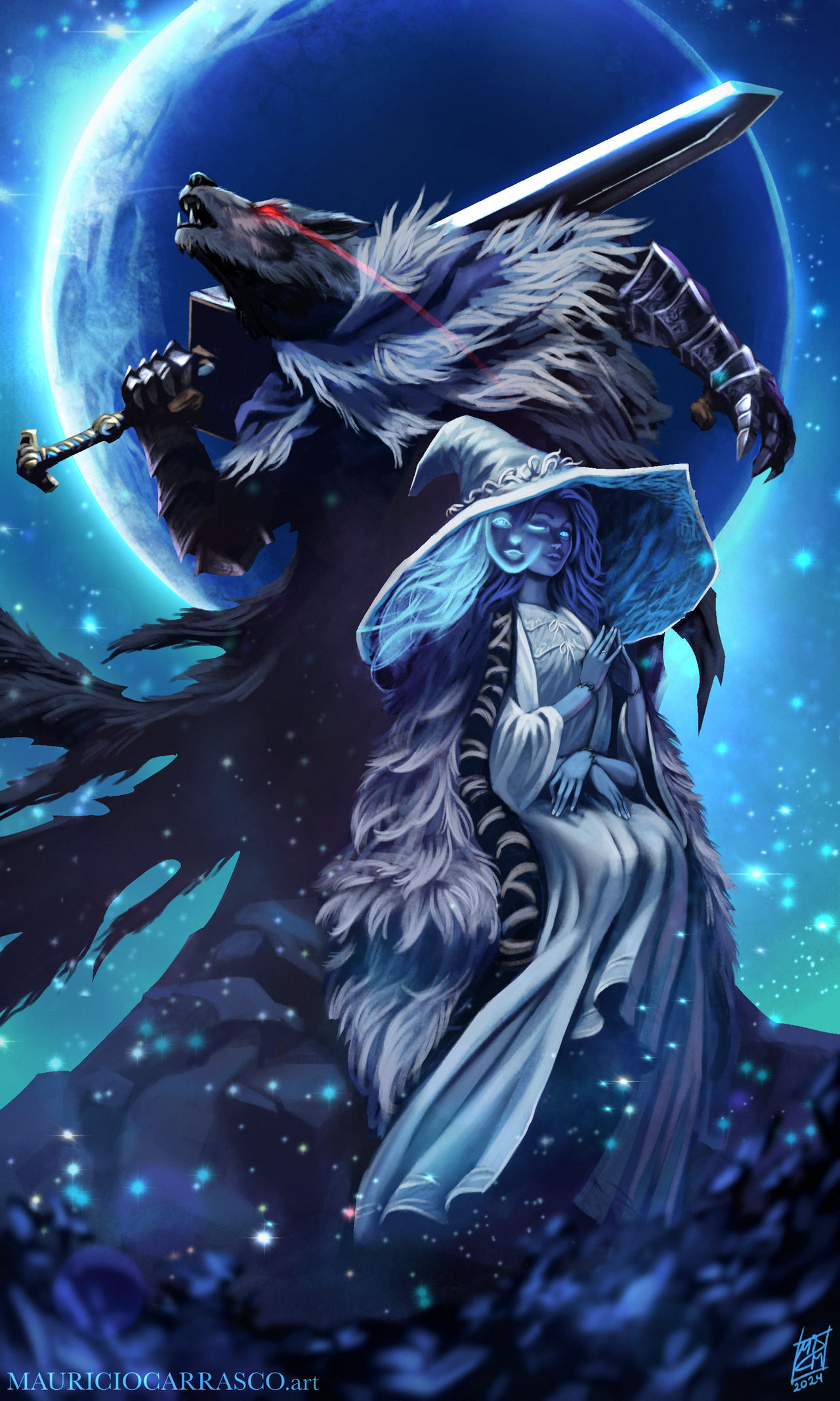 Ranni And Blaidd - Elden Ring by maurilustrador on DeviantArt