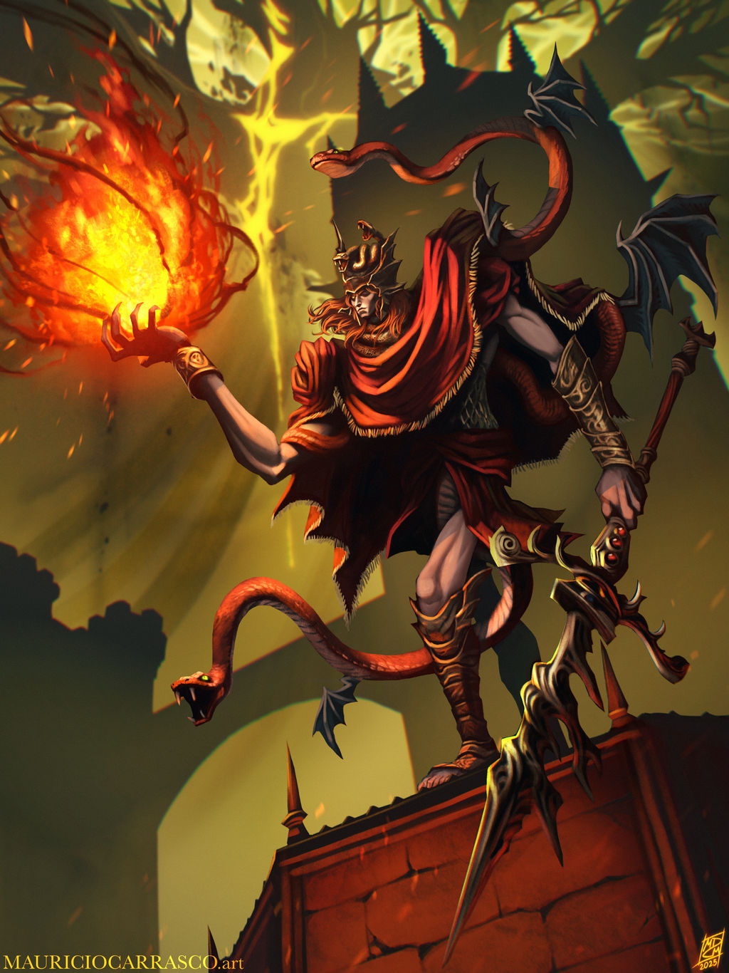 Messimer Messmer the Impaler - Elden Ring by maurilustrador on DeviantArt