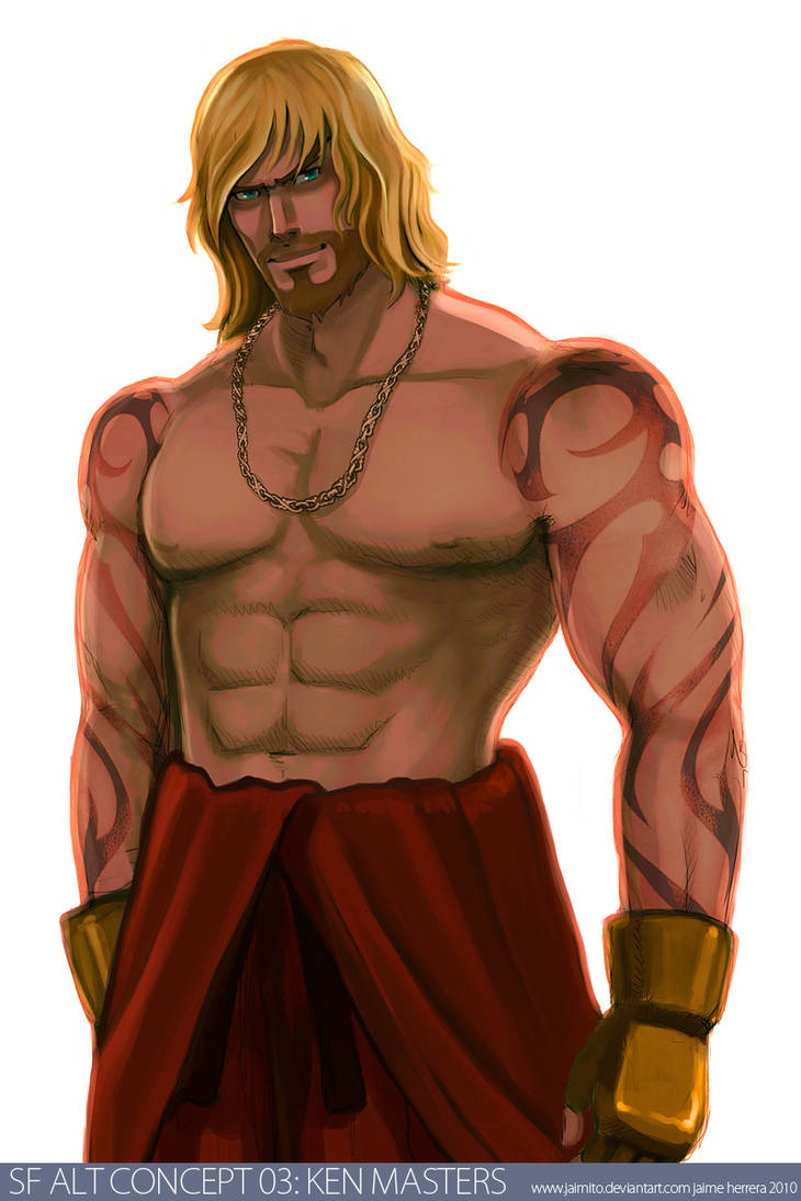 SF Alt Concept 03 Ken Masters by jaimito