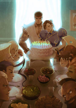 Street Fighter 25th Anniversary tribute