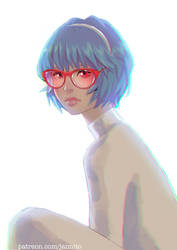 Rei Ayanami Portrait