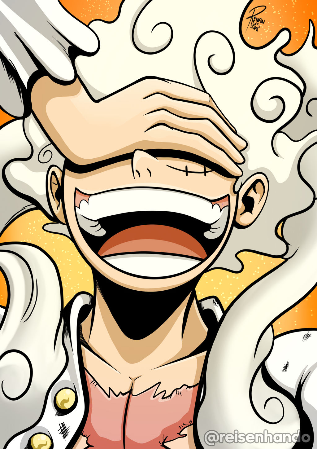 Luffy Gear 5 - One Piece by YaguisArtist on DeviantArt