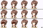 12 Nana expressions o3o by ZA-18