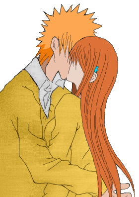 IchiHime Kissing Kotobasagashi