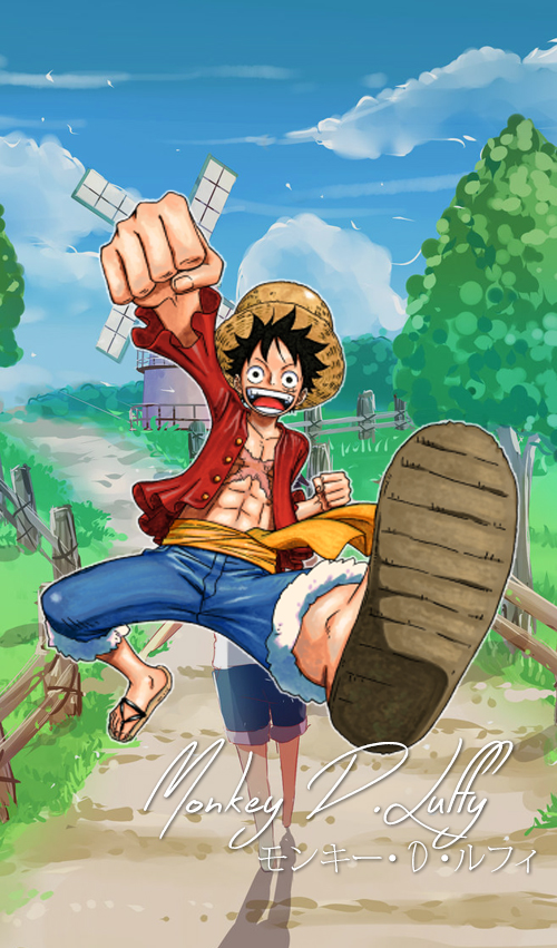 Monkey D. Luffy - One Piece Wallpaper HD by miahatake13 on DeviantArt