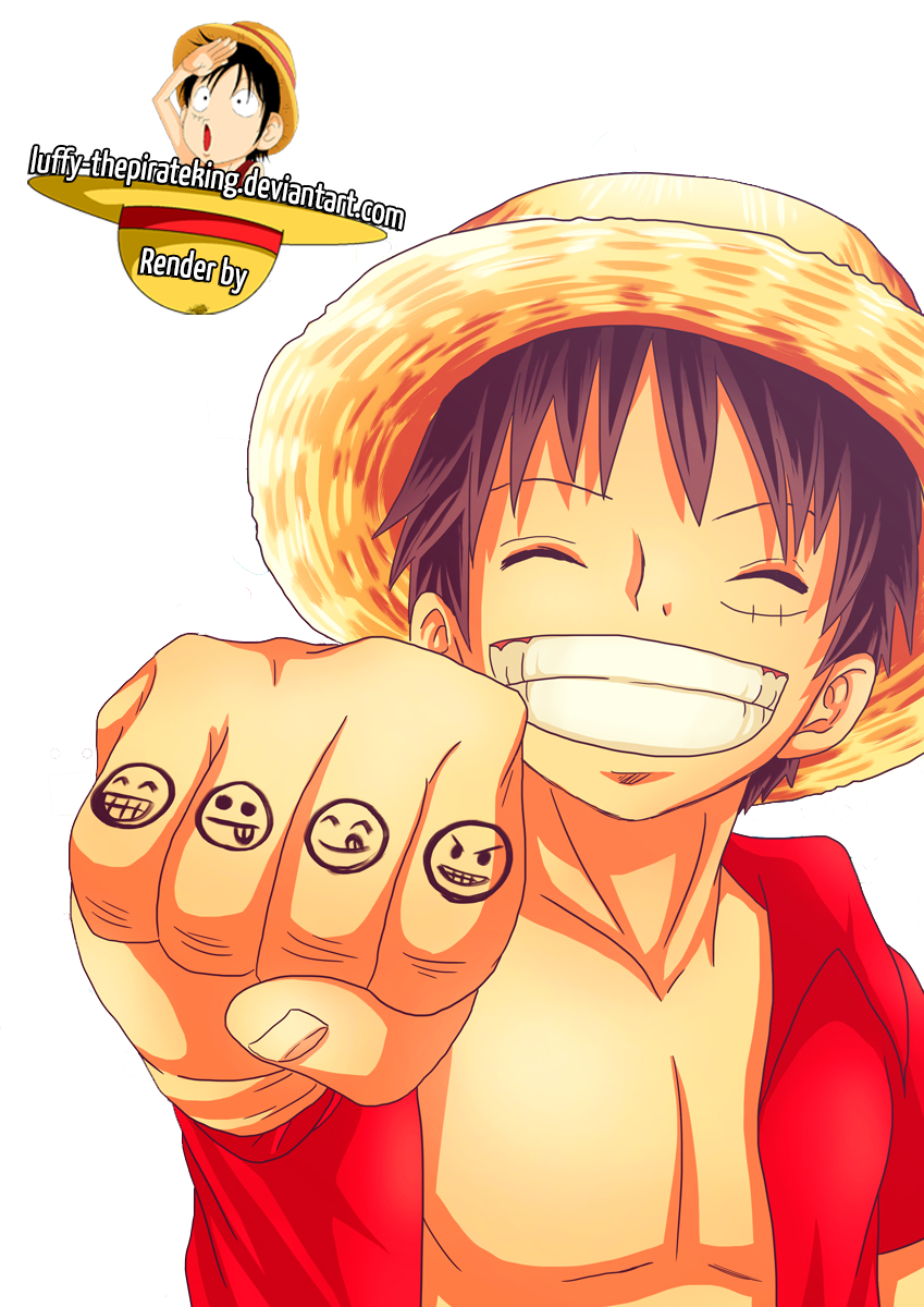 One Piece: Luffy render by Tsukishima1997 on DeviantArt