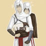 Atly and Ezio - Surprise Hug