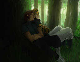 Lion-o and Tygra