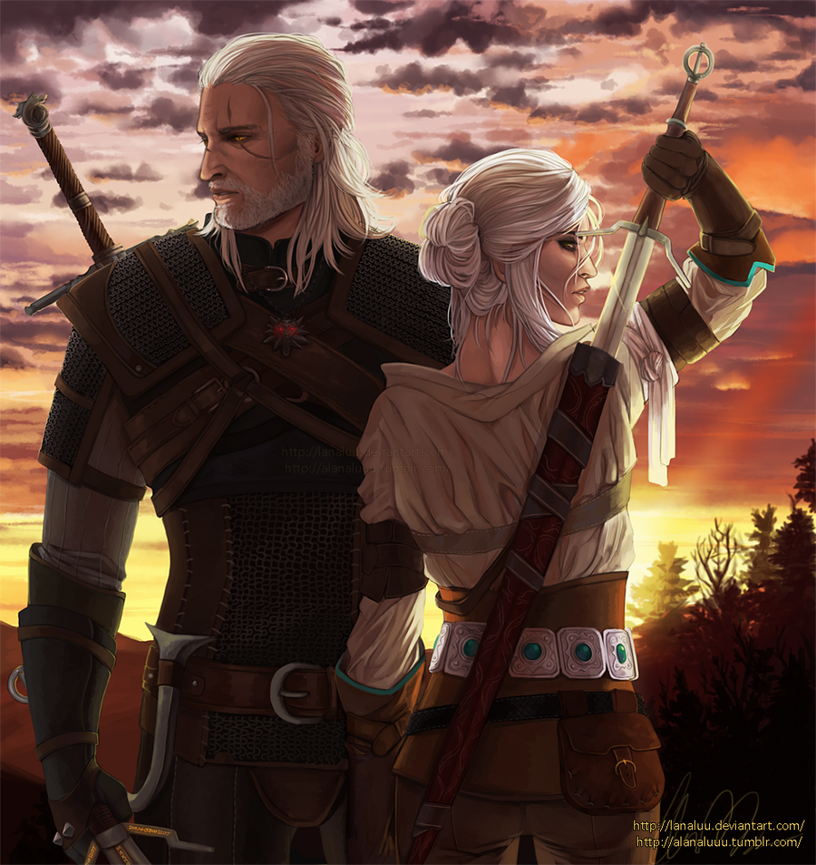 White Wolves by Lanaluu on DeviantArt