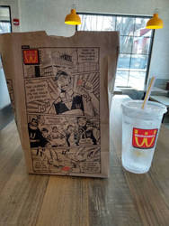 McDonald's Anime McNugget Meal Manga