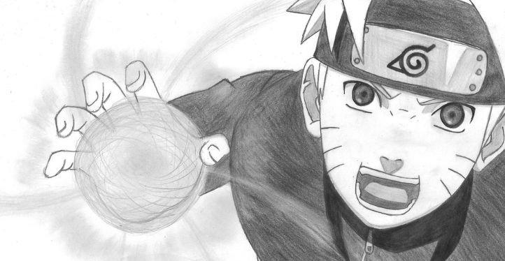How To Draw Naruto & Boruto Rasengan, Step By Step
