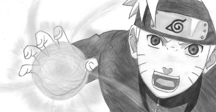 DESENHANDO O NARUTO COM RASENGAN 🌀 (como desenhar o Naruto com Rasengan /  Draw Naruto Rasengan) 