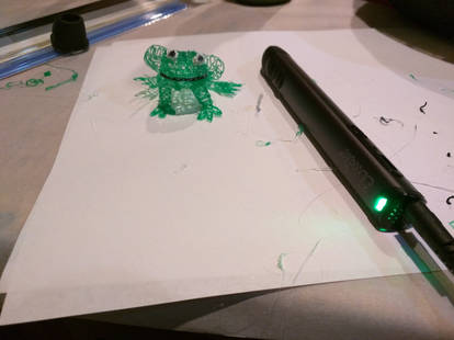 3Doodler frog