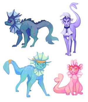 Vaporeon doodles