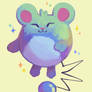 blue mouse