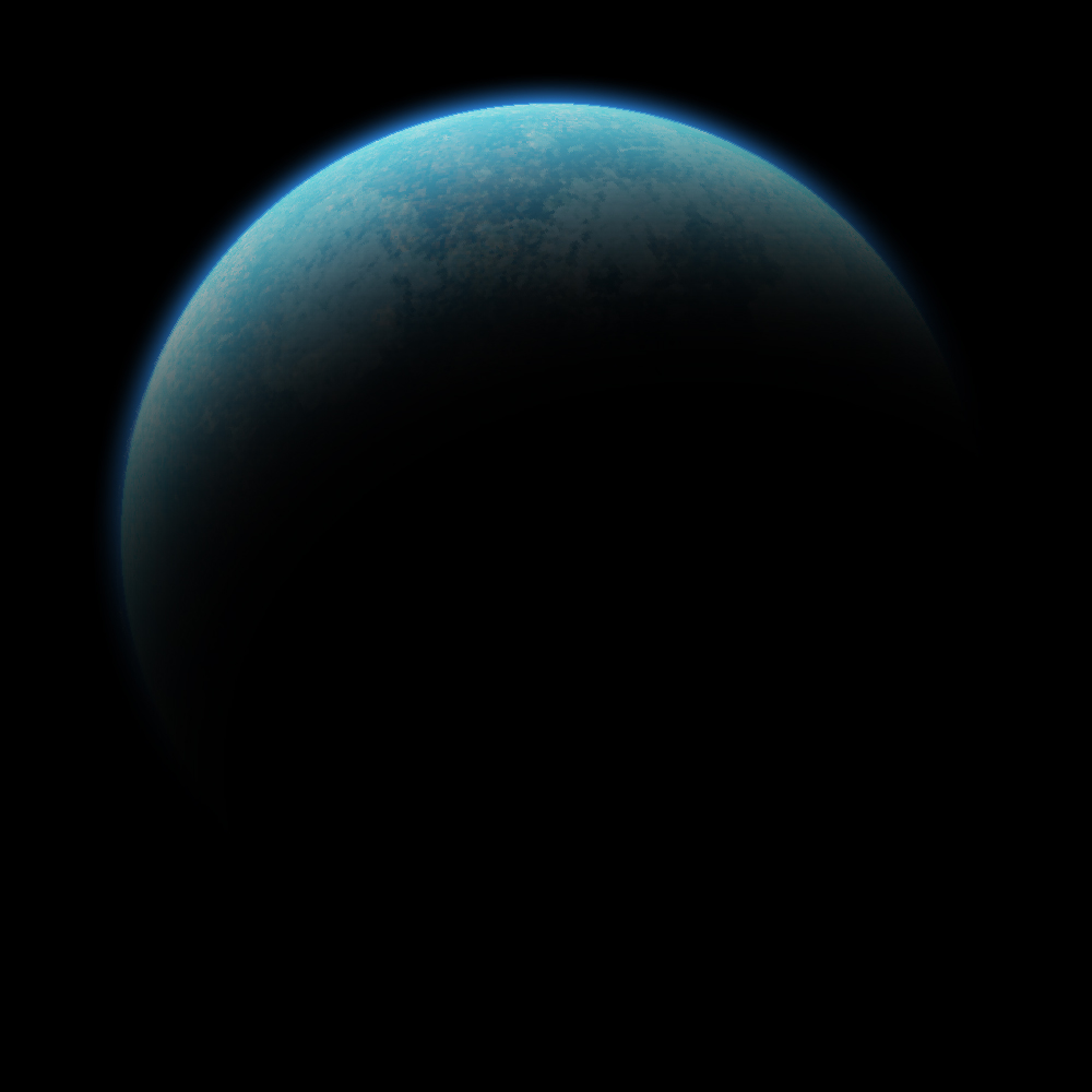 Planet in Space