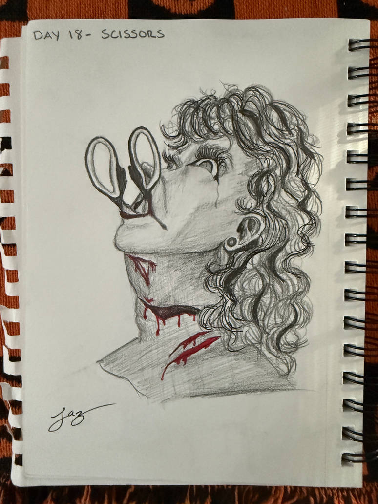 Goretober, Day 18: Scissors by McFreeland on DeviantArt
