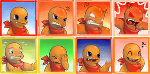 PMD - Charmander's Expressions