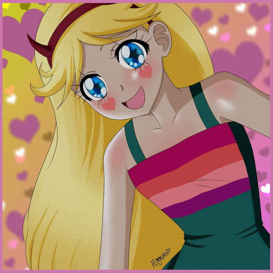 Star Butterfly Anime By Floonasif On Deviantart