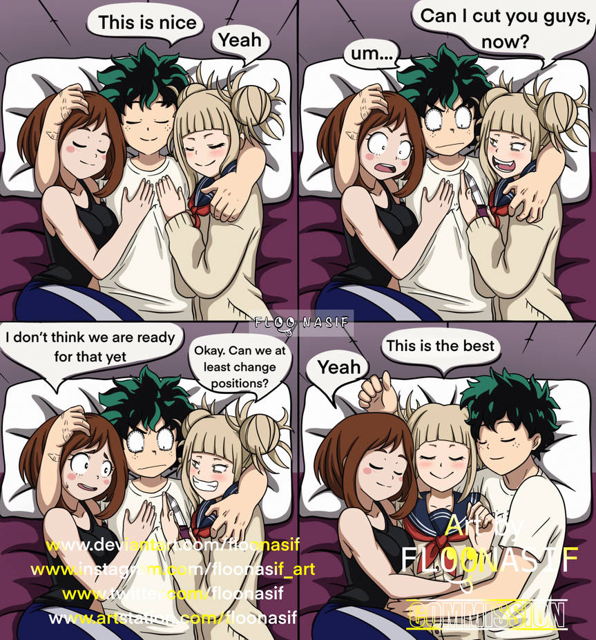 pix Deku X Uraraka Ship Comic deku uraraka y himiko toga comic