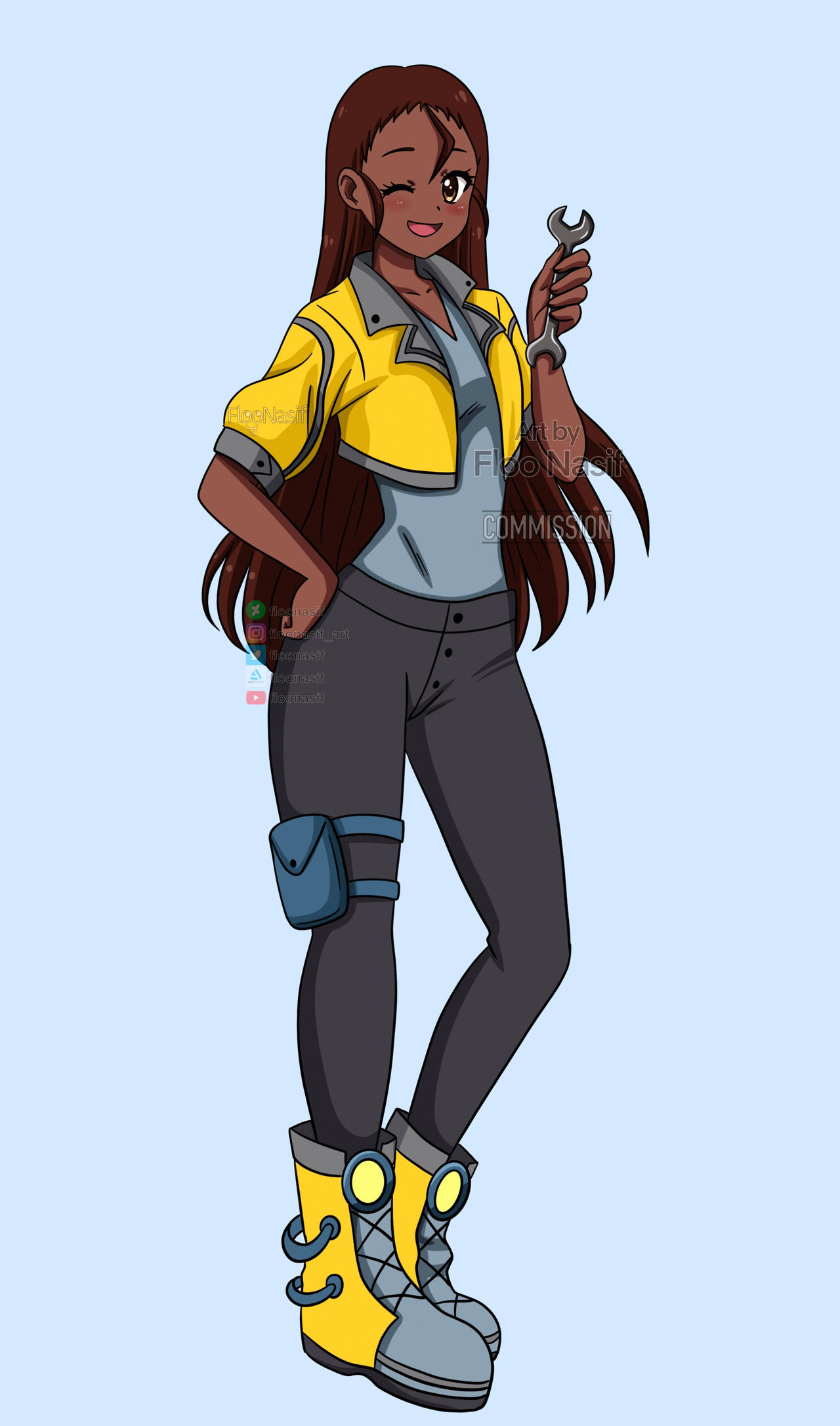 Oc Girl Commission By FlooNasif On DeviantArt oc-girl-commission-by-floonasif-on-deviantart