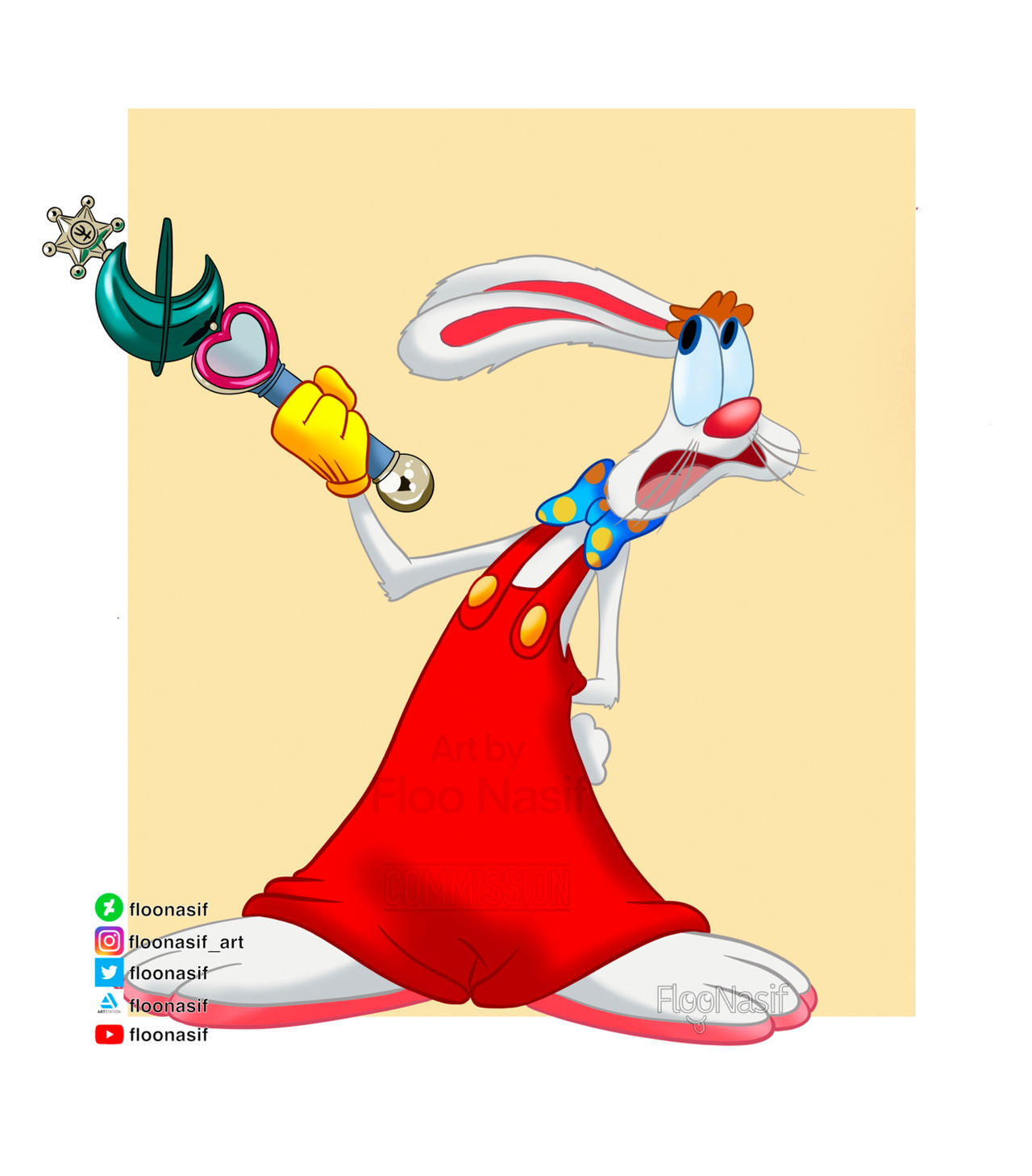 Roger rabbit commission by FlooNasif on DeviantArt