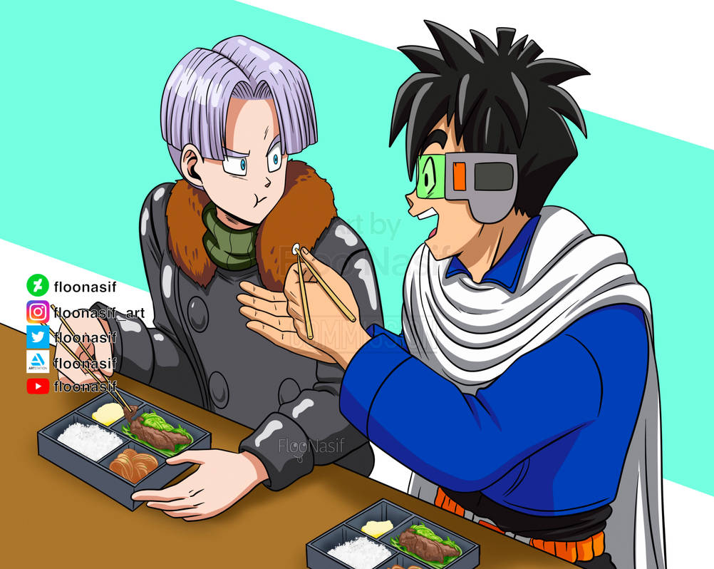 Trunks Oc Trunks y oc dragon ball by FlooNasif on DeviantArt