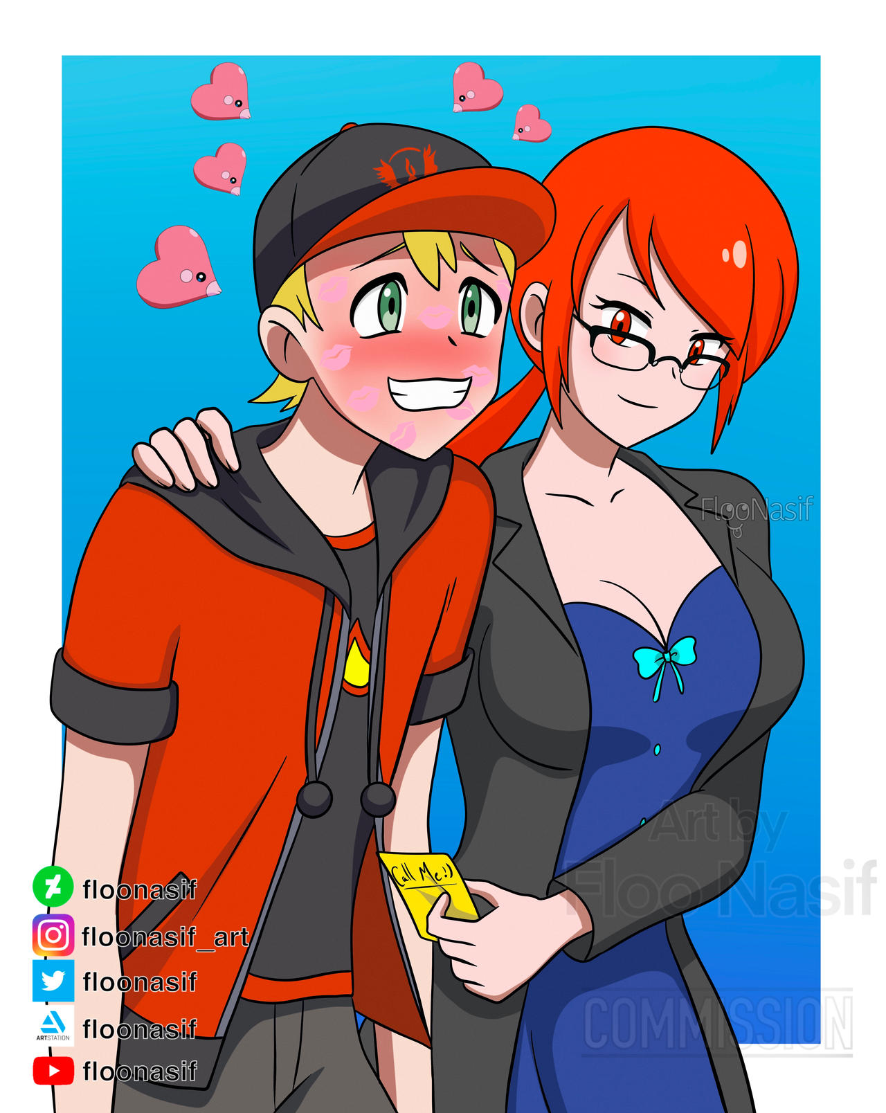 Lorelei pokemon kiss by FlooNasif on DeviantArt