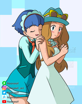 Serena y Miette commission