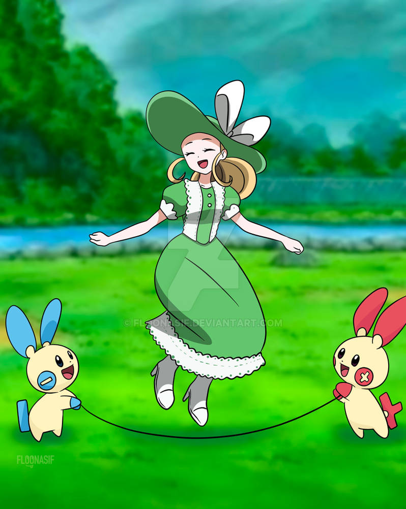 Lady Trainer commission by FlooNasif on DeviantArt