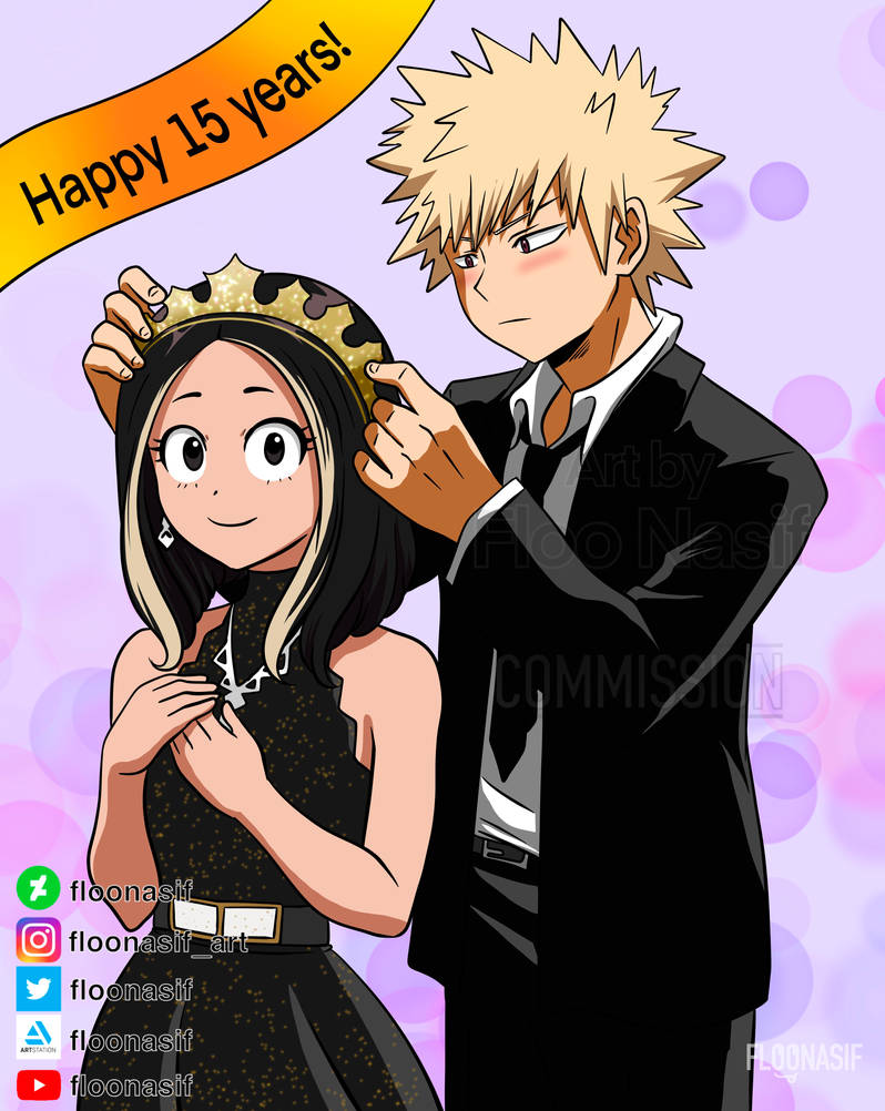 bakugo y oc commission by FlooNasif on DeviantArt