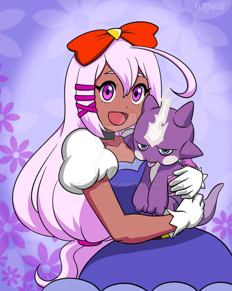 Trainer Violet and Toxel by Poisongale on DeviantArt