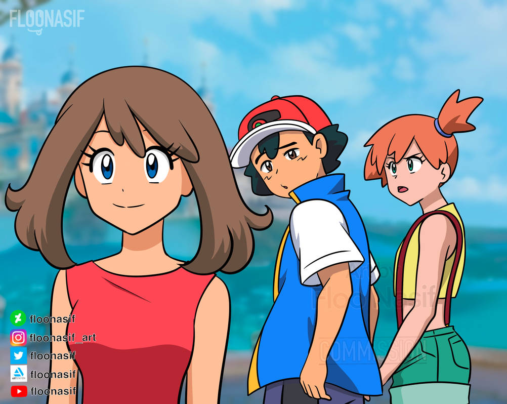 Ash Looking At May Meme Commission By FlooNasif On DeviantArt ash-looking-at-may-meme-commission-by-floonasif-on-deviantart