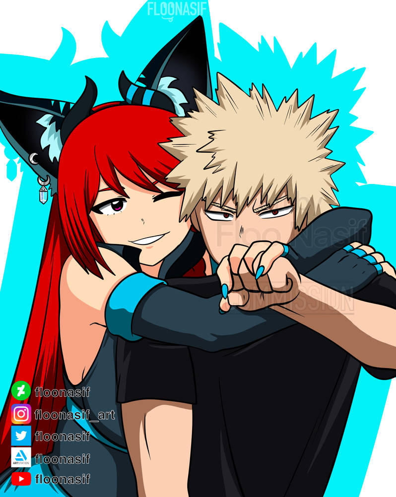 Bakugo y oc commission by FlooNasif on DeviantArt