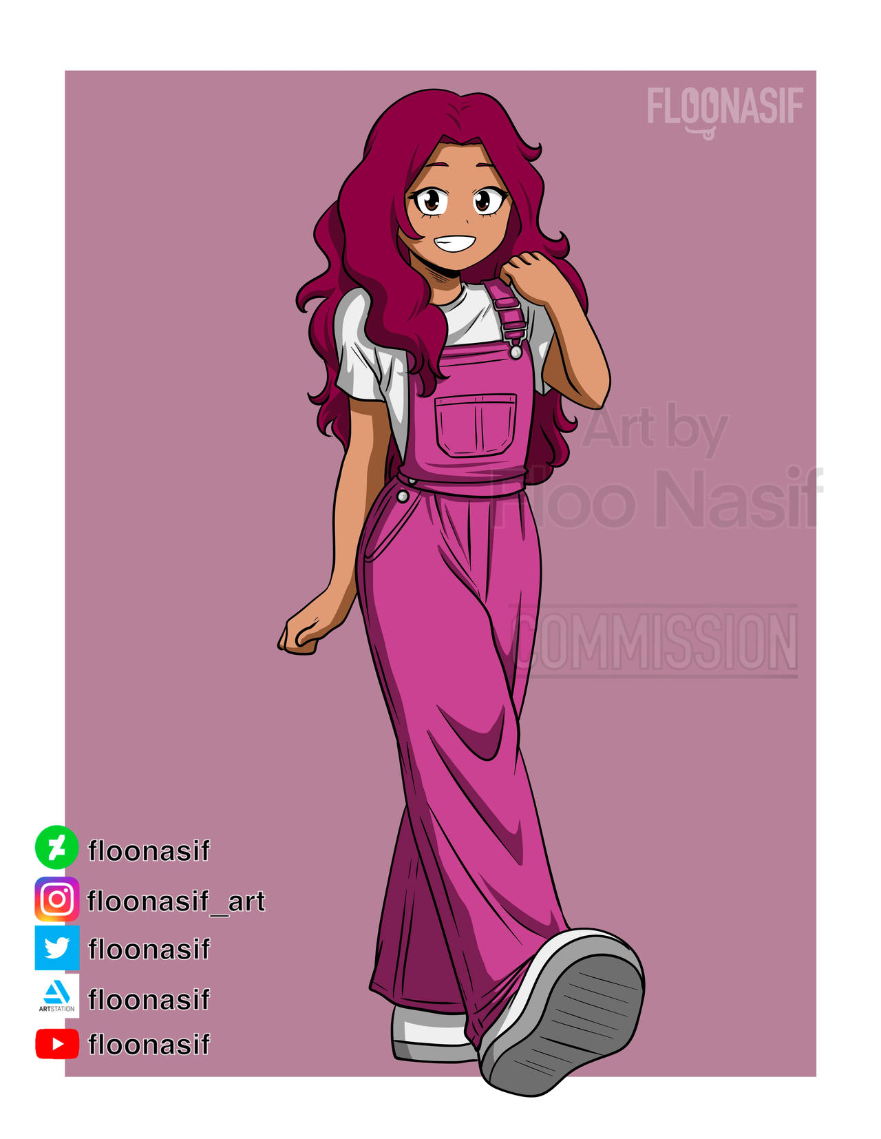 Oc Deviantart Oc commission by FlooNasif on DeviantArt