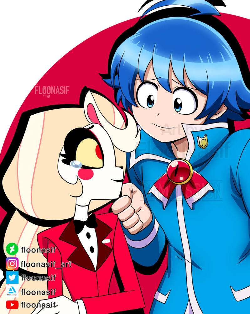 Iruma y Charlie commission by FlooNasif on DeviantArt