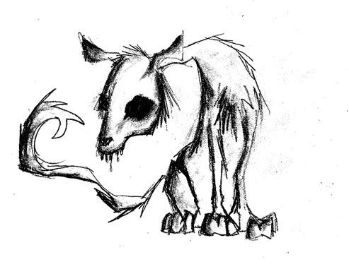creepy dog by deadxfish on DeviantArt