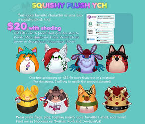[HurricaneReliefCommissions]Squish Plush YCH