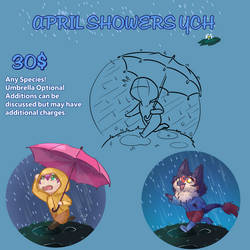 [Limited Time] April Showers YCH