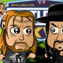 Triple H and Taker Wallpaper