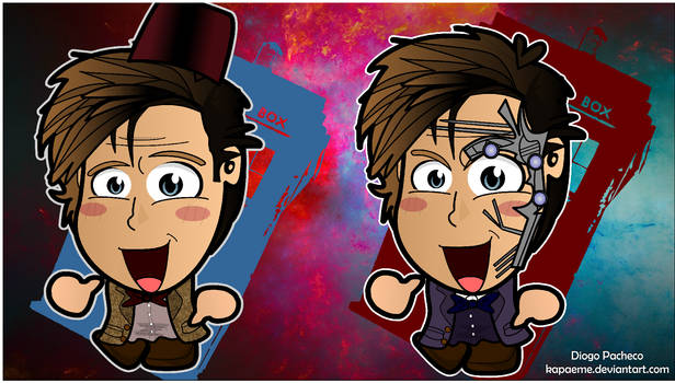 Doctor Who - Mr Clever Chibi Wallpaper