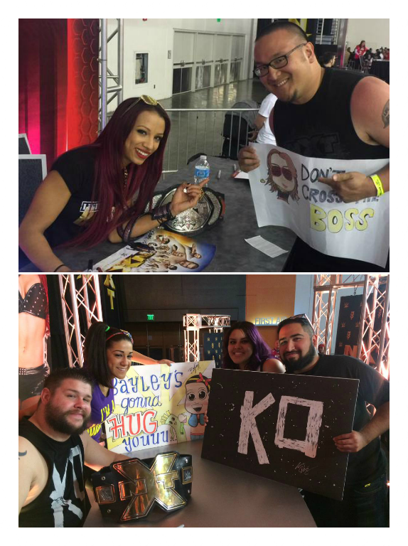 WrestleMania 31 - Chibi Wrestlers Signs