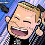 Brock Lesnar F-5's Michael Cole - Chibi Wallpaper