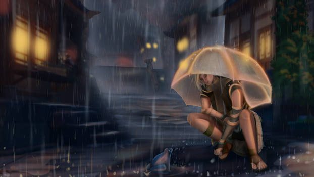 Rainy Night in Inazuma City - Secret Santa of 2023