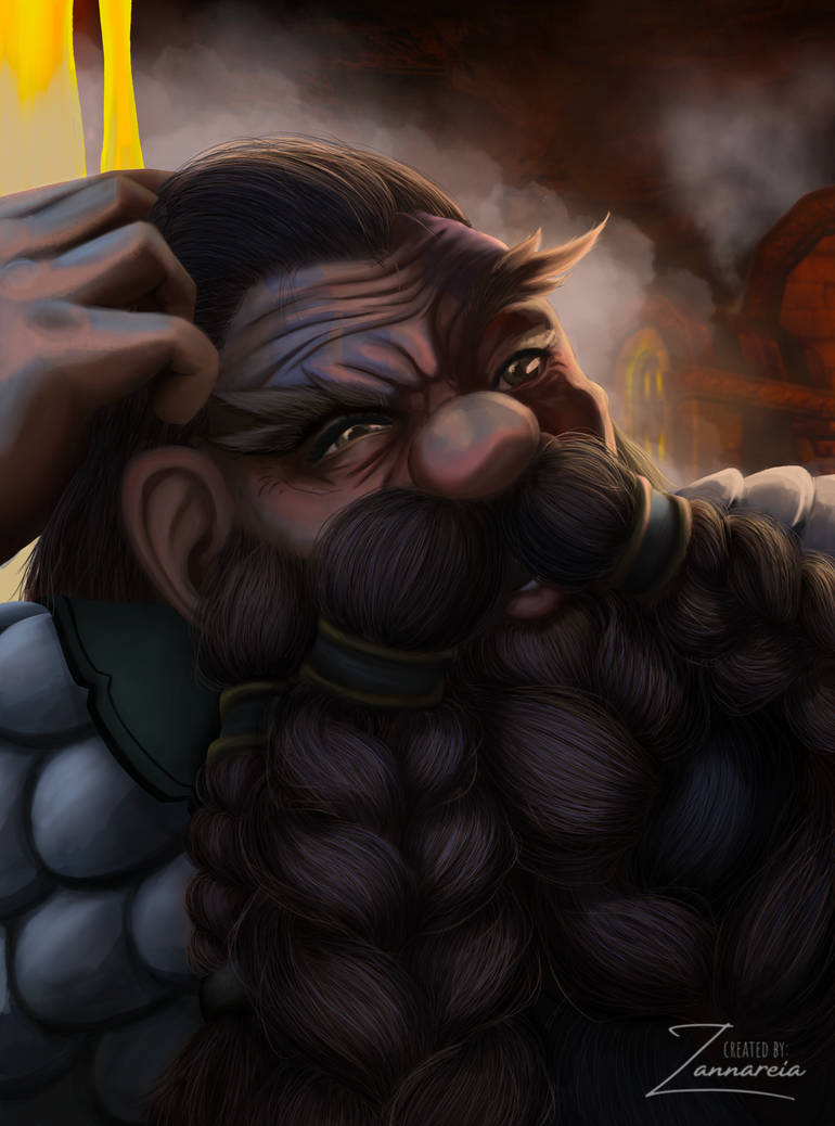 Buff Dwarf What in the?? World of Warcraft Dwarf in Ironforge by Zannareia on ...